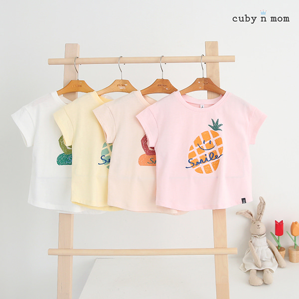 상품이미지 [큐비앤맘]포인트 티셔츠(여름)